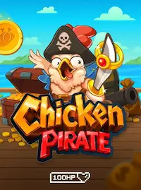 Chicken Pirate crash game at SANTOLLUCKY COM